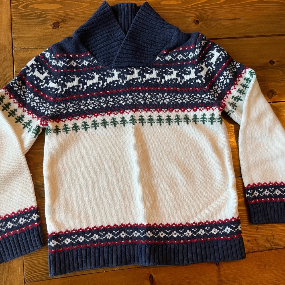 Boys Tahari holiday sweater